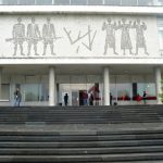 Serbia, Belgrade: entrance to Museum of Yugoslav History