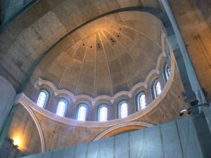 Serbia, Belgrade: interior of St Aleksander Nevsky church is not