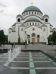 Serbia, Belgrade: St Aleksander Nevsky church