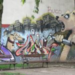 Serbia, Belgrade: graffiti art