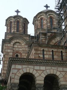 Serbia, Belgrade: St. Mark's Church was built in the 1930's