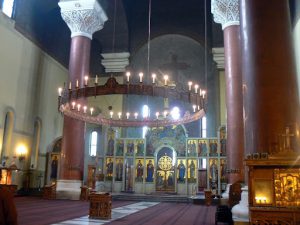 Serbia, Belgrade: St Mark's church interior