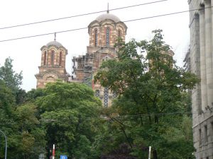 Serbia, Belgrade: St. Mark's Church was built in the 1930's