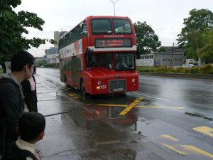 Macedonia, Skopje: local bus