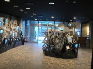 Macedonia, Skopje: entrance to the new Jewish Museum