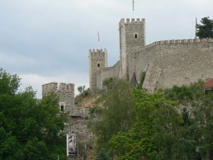 Macedonia, Skopje: outer walls of Tvrdina Kale (City Fort)