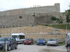 Macedonia, Skopje: outer walls of Tvrdina Kale (City Fort)
