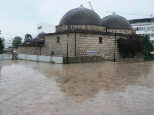 Macedonia, Skopje: the Carsija (Turkish bazaar); old bathouse