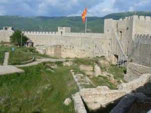 Macedonia, Lake Ohrid: inside 10th century Car Samoil's Castle