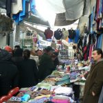 Inside the medina are narrow crowded alleyways with countless stalls