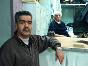 The father and son who run the El-Kachachine hammam bath