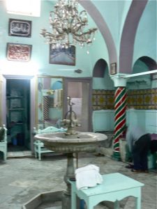 Entry hall of El-Kachachine hammam bath house