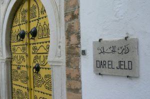 Dar El Jeld upscale French restaurant in the medina.