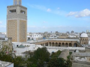 Overview of the famous Zaytouna mosque.
