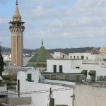 City view with Hamuda Pasha minaret.