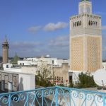 Minaret tower of Zaytouna mosque.