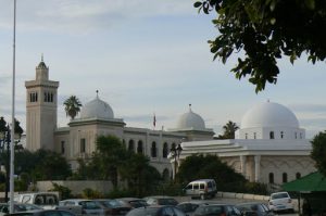 On the western edge of the medina are government buildings