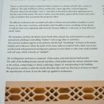 Tunisia: Bardo Museum description of ornate stucco techniques
