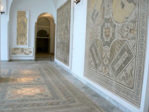 Tunisia: Bardo Museum floor and wall mosaics