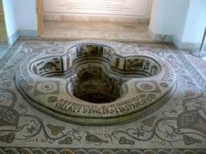 Tunisia: Bardo Museum magnificent Demna Baptistery font