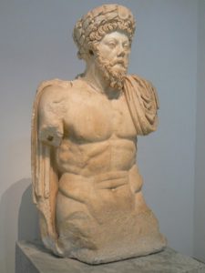 Tunisia: Bardo Museum statue of emperor Marcus Aurelius