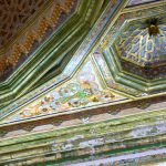 Tunisia: Bardo Museum Roman villa room ceiling detail