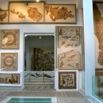 Tunisia: Bardo Museum mosaic walls and floors