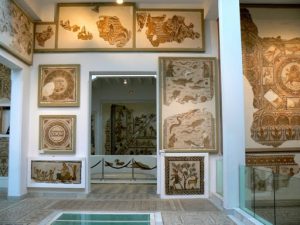 Tunisia: Bardo Museum mosaic walls and floors