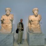Tunisia: Bardo Museum statues of two emperors