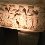 Tunisia: Bardo Museum sarcophagus detail