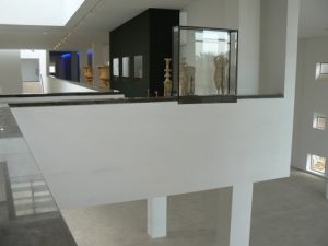 Tunisia: Bardo Museum entry hall and second floor displays
