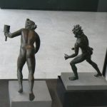 Tunisia Bardo Museum: bronze statues 1st century BC from the