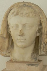 Tunisia: Carthage Museum - head of boy