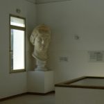 Tunisia: Carthage Museum - huge head of Diana