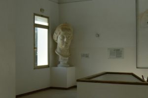 Tunisia: Carthage Museum - huge head of Diana