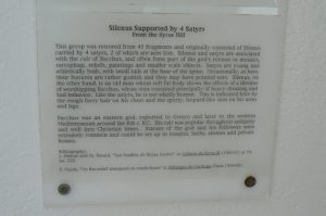 Tunisia: Carthage Museum - description of Silenus statue