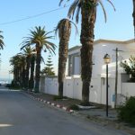 Tunisia: Carthage - modern house;  modern Carthage is a city