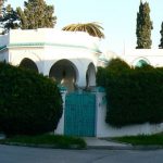 Tunisia: Carthage - modern house;  modern Carthage is a city