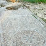 Tunisia: Carthage - mosaic floor in the Antonine baths