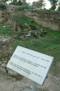 Tunisia: Carthage - tombs in the Antonine baths