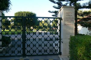 Tunisia, Carthage entry to the American war cemetery