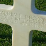 Tunisia, Carthage cemetery cross inscription with an unusual name