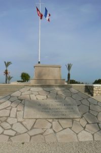 Tunisia, World War II French cemetery in the Tunis suburb