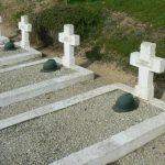 Tunisia, World War II French cemetery in the Tunis suburb