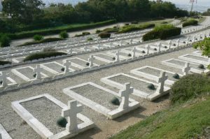 Tunisia, World War II French cemetery in the Tunis suburb