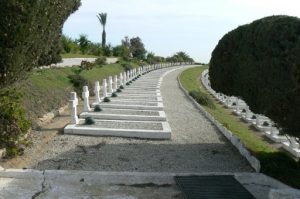 Tunisia, World War II French cemetery in the Tunis suburb