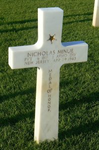 Tunisia, Carthage cemetery memorial for the only Medal of Honor