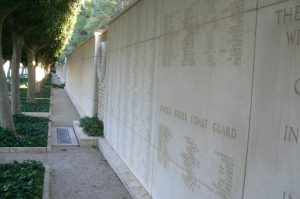 Tunisia, Carthage cemetery memorial to the missing in action