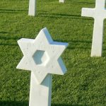 Tunisia, Carthage cemetery - Jewish grave marker