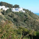 Tunisia, Sidi Bou Said upscale mansions near Ennejma Ezzahra